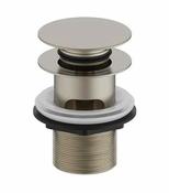 Burlington Click Clack Basin Waste – Brushed Nickel image