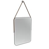 Tavistock Alderbury 500 Rectangular Illuminated Mirror &amp; Brown Strap