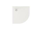 Roca Terran-N Stonex 800mm Quadrant Shower Tray - White image