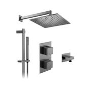 Vado Tablet Notion 2 Outlet Shower Pack - Brushed Gunmetal image
