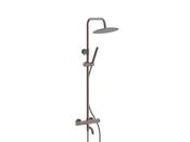Bathworks Essentials Core Round Bath Filler Shower Bronze Brushed Brass image