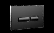 Bathworks Essentials Square Black Dual Flush Button image