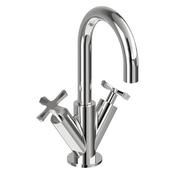 Burlington Riviera Deck Mounted Basin Mixer Tap image