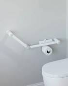 Sonia Go Care Angled Grab Bar 400 x 300mm - White image