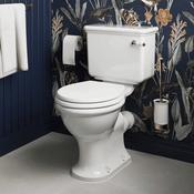 Burlington Guild Rimless Close Coupled Traditional Toilet Dual Flush image