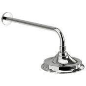 Burlington Riviera AirBurst Round Shower Head with Wall Arm image