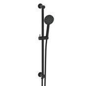 Bathworks Essentials Concealed Riser Rail Matte Black