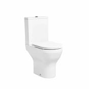 Tavistock Micra Evo Comfort Close Coupled Open Back Toilet &amp; Soft Close Seat image