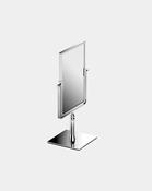 Sonia Lux Square Countertop 3x Magnifying Mirror - Chrome image