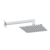 Bathworks Essentials Square Shower Arm &amp; Head Chrome image