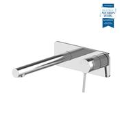 Vado Safari Lever Wall Mounted Basin Mixer - Low Pressure with Square Backplate image