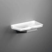 Sonia S8 Swarovski Wall Mounted Soap Dish – Chrome image