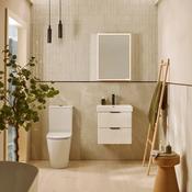Tavistock Cadence 500 Fluted Wall Hung Vanity Unit &amp; Basin image
