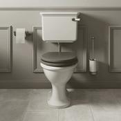 Burlington Guild Rimless Low-Level Toilet Traditional Dual Flush Ceramic Pan image