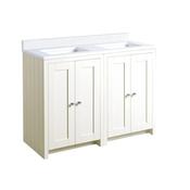 Tavistock Lansdown 1200 Double Vanity Unit, Basins &amp; Worktop