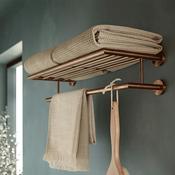 Vado Spa Towel Shelf With Towel Rail 600mm image