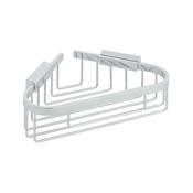 VADO Medium Triangular Corner Shower Basket Chrome image