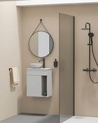 Sonia Lyra 600 mm Round Mirror - Black image