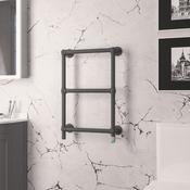 Eastbrook Kennet Traditional Electric Towel Rail Matt Anthracite image