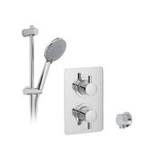 VADO DX Celsius 1 Outlet Thermostatic Shower Set Chrome image