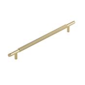 Bathworks Essentials Knurled 400mm Handle Brushed Brass