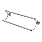 Burlington Traditional Double Towel Rail Chrome image
