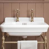 Burlington Guild Basin Pillar Taps Traditional image