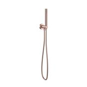 Bathworks Essentials Handset, Outlet &amp; Holder Brushed Bronze