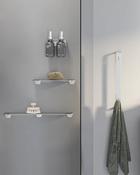 Sonia Nox Metal Shelf 300mm - Satin Stainless Steel image
