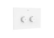 Roca Duplo One PL Pneumatic One Flush Plate - Gloss White