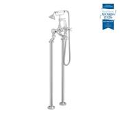 Vado Axbridge Floor Standing Bath Shower Mixer, Cross Handle image