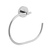 Vado Sirkel Round Wall Mounted Towel Ring Chrome image