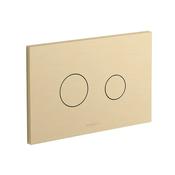 Vado Axbridge Round Button Flush Plate - Brushed Brass image