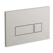 Vado Square Button Flush Plate - Brushed Nickel image