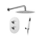 VADO DX Life Chrome 2 Outlet Thermostatic Shower Set image