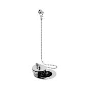 Vado Wastes &amp; Fittings Basin Waste Metal Plug with Chain - Chrome image
