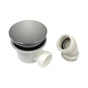Bathworks Essentials Chrome 90mm Fast Flow Waste image