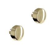 Burlington Toilet Pan Fixing Screw Cover Caps Gold