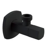 Bathworks Essential Isolating Valve 1/2” To 3/8” - Matt Black image
