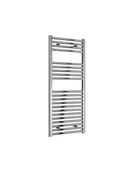 HD22 Heated Towel Rail 1200 x 500mm Chrome Flat