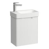 LAUFEN PRO X 480mm Basin &amp; JUNA Vanity Unit - Left image