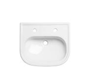 Tavistock Lansdown Semi-Countertop Basin - 2 Tap Hole
