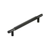 Bathworks Essentials Knurled 250mm Handle Black image