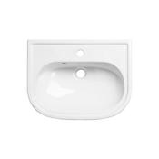 Tavistock Lansdown 490mm 1 Tap Hole Slim Depth Semi-Countertop Basin image