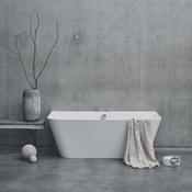 Britton Patinato Grande Back To Wall Bath White 1690mm image
