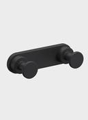 Sonia Tecno Project Double Robe Hook Black image