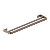 Bathworks Essentials Monza Double Towel Rail Brushed Bronze image