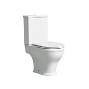 Tavistock Lansdown Short Projection Open Back CC Toilet &amp; Soft Close Seat image