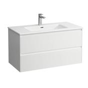 LAUFEN 1000mm Slim Basin &amp; LANI 2 Drawer Vanity Unit image