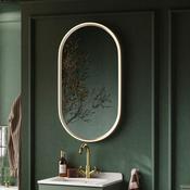 HiB Ionic Pill 50 LED Bathroom Mirror – 500mm (Champagne Finish)